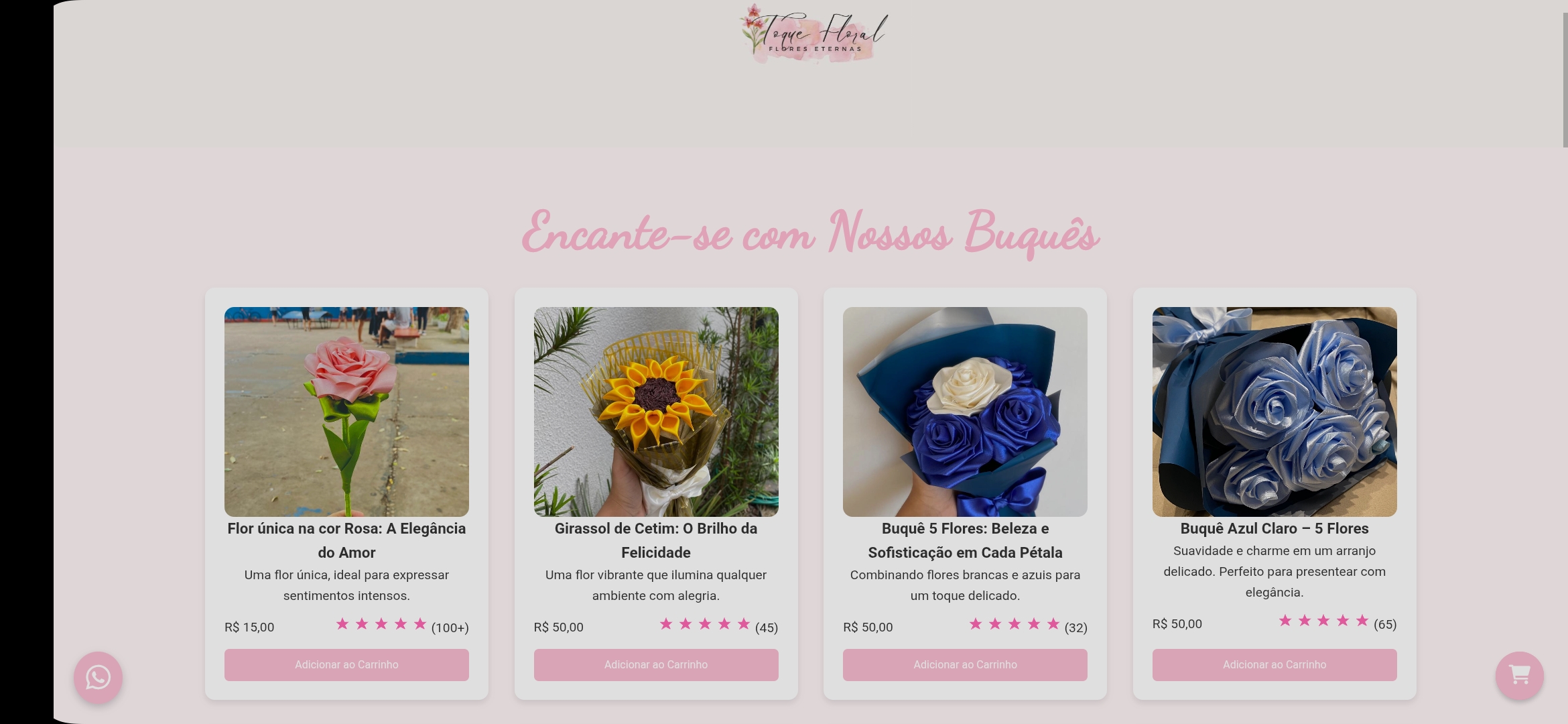 Toque Floral